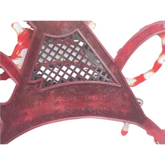 Rare Green/Red Lighted Mickey Mouse Disney Light Up Christmas Window Decor 2009 - Picture 12 of 16